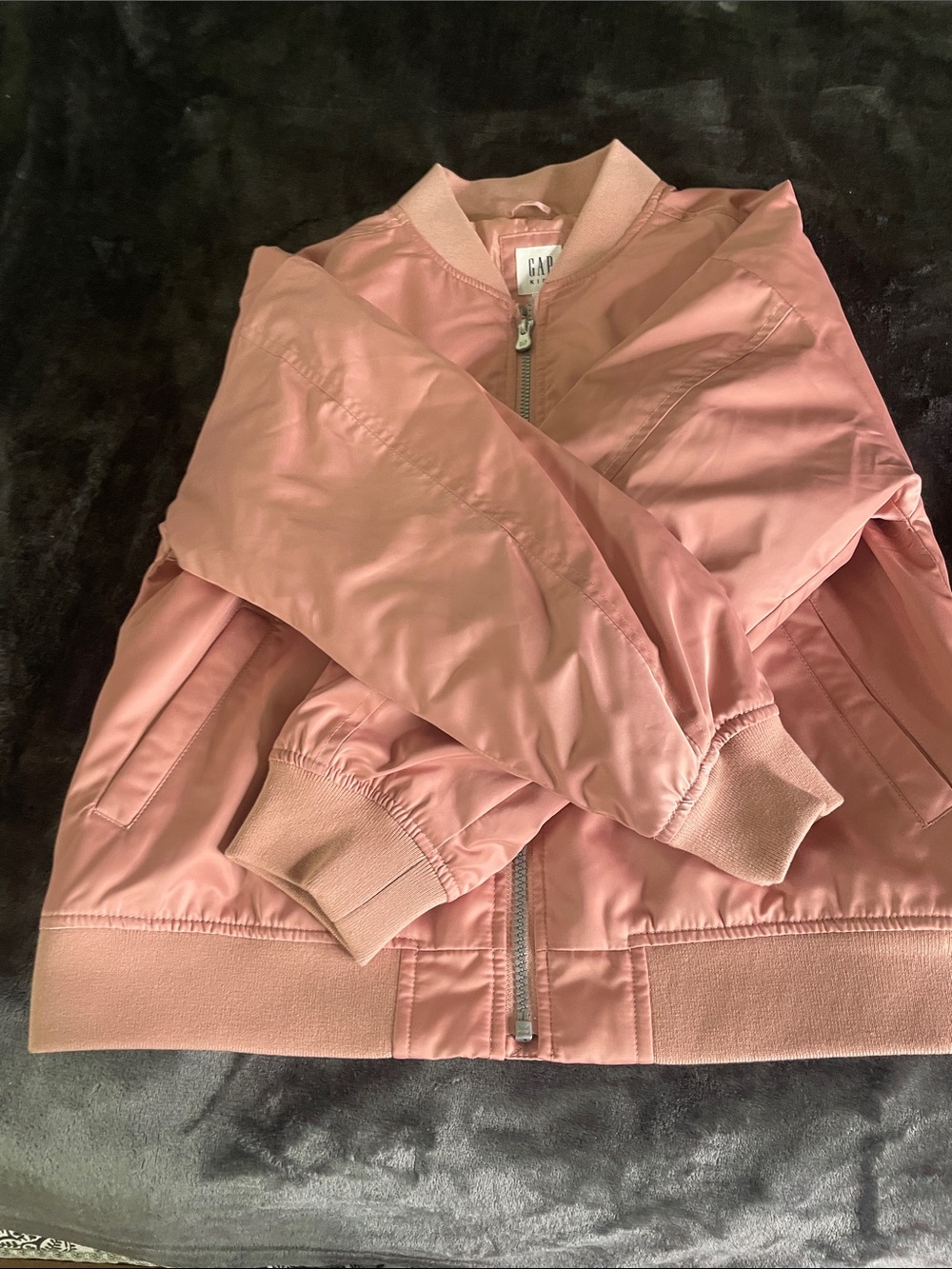 GAP Dusty Pink Bomber Jacket for Kids